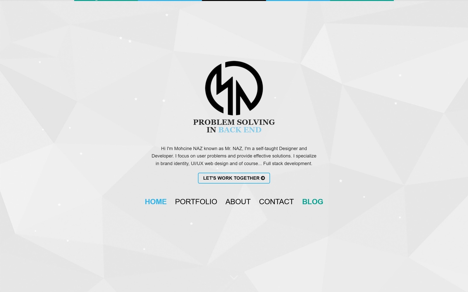 My Portfolio screenshot